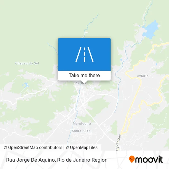 Rua Jorge De Aquino map
