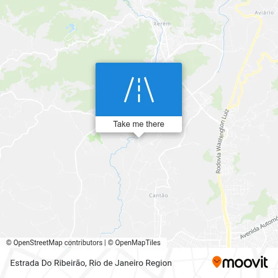 Estrada Do Ribeirão map