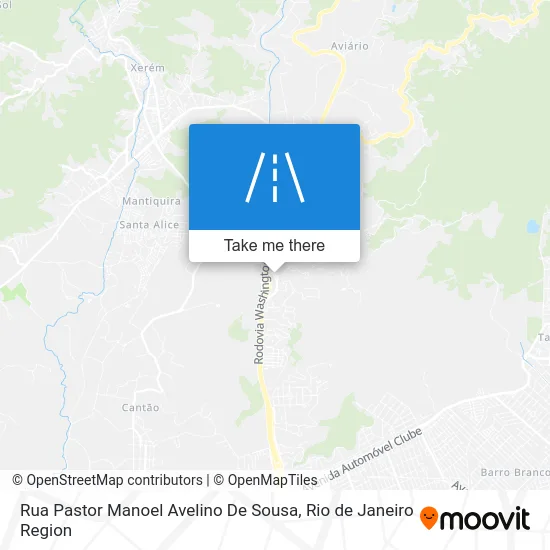Rua Pastor Manoel Avelino De Sousa map