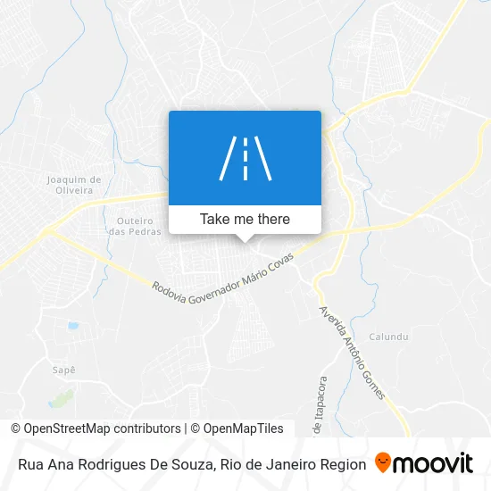 Rua Ana Rodrigues De Souza map