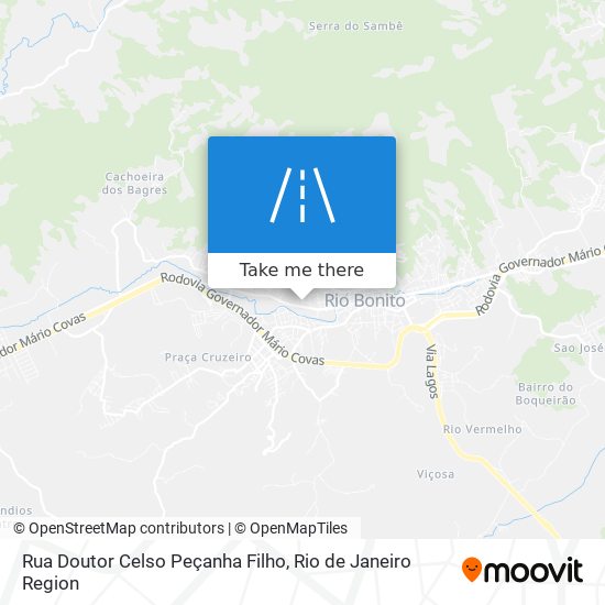 Rua Doutor Celso Peçanha Filho map