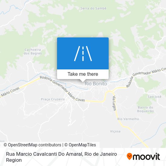 Rua Marcio Cavalcanti Do Amaral map
