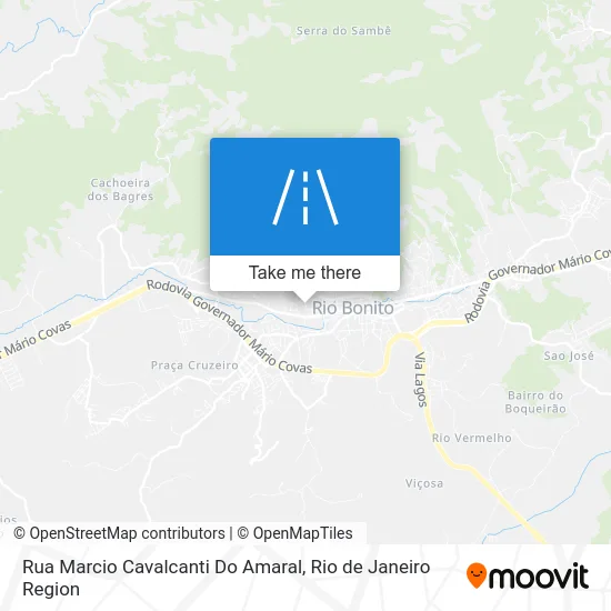 Rua Marcio Cavalcanti Do Amaral map