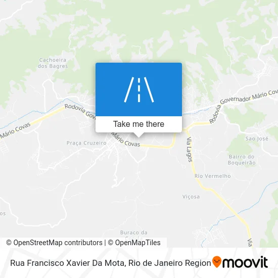 Rua Francisco Xavier Da Mota map