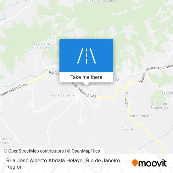 Rua José Alberto Abdala Helayel map