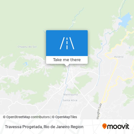 Travessa Progetada map