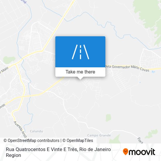 Rua Quatrocentos E Vinte E Três map