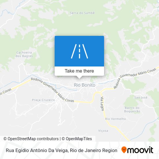 Rua Egidio Antônio Da Veiga map