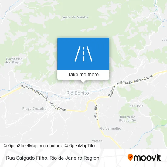 Rua Salgado Filho map