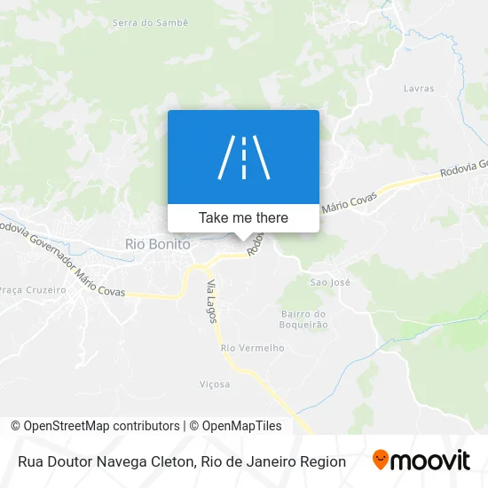 Rua Doutor Navega Cleton map
