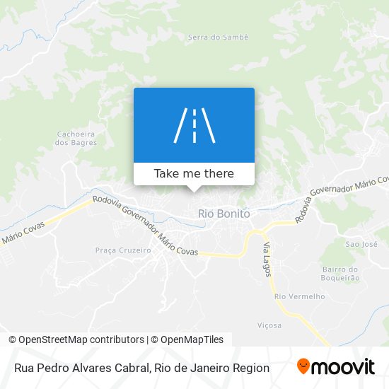 Rua Pedro Alvares Cabral map