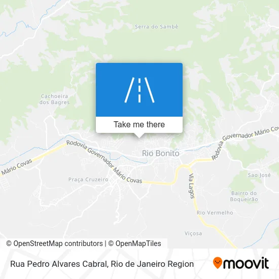 Rua Pedro Alvares Cabral map