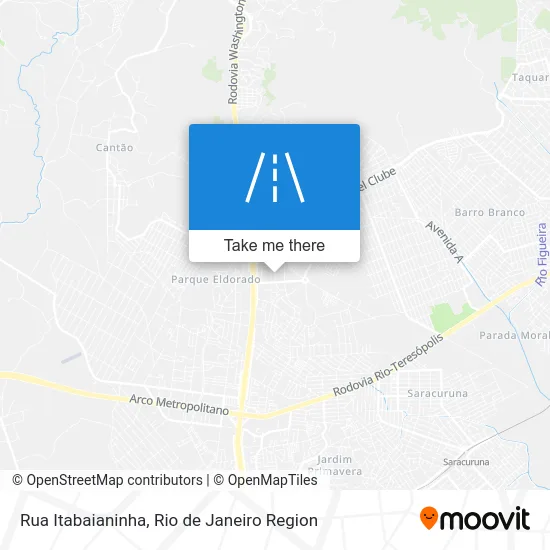 Rua Itabaianinha map