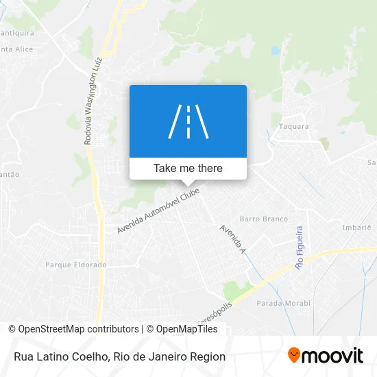 Rua Latino Coelho map