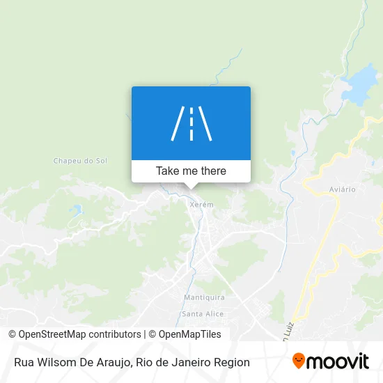Rua Wilsom De Araujo map
