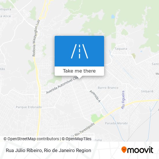 Rua Júlio Ribeiro map