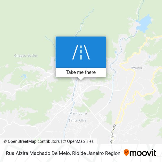 Rua Alzira Machado De Melo map