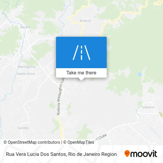 Rua Vera Lucia Dos Santos map