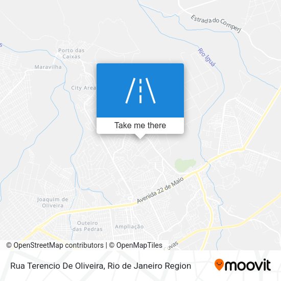 Rua Terencio De Oliveira map