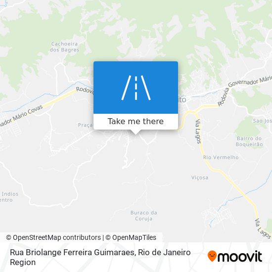 Rua Briolange Ferreira Guimaraes map