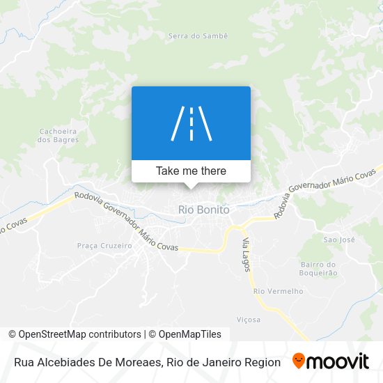 Rua Alcebiades De Moreaes map