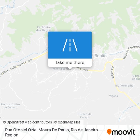 Mapa Rua Otoniel Oziel Moura De Paulo