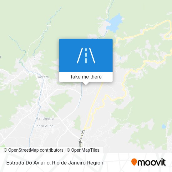 Estrada Do Aviario map