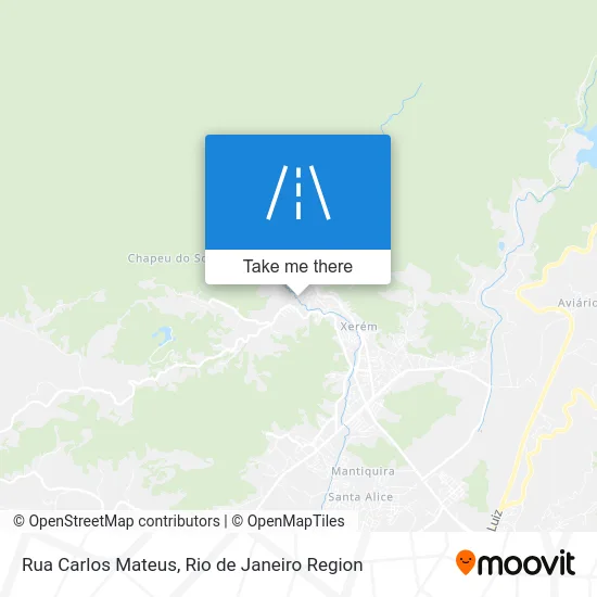 Rua Carlos Mateus map