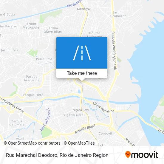 Rua Marechal Deodoro map