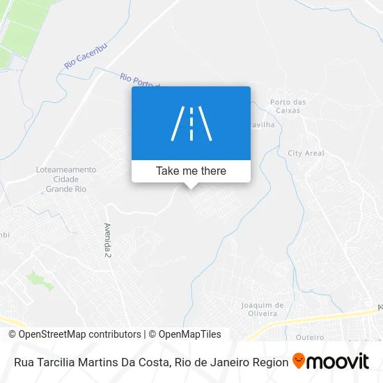 Rua Tarcilia Martins Da Costa map