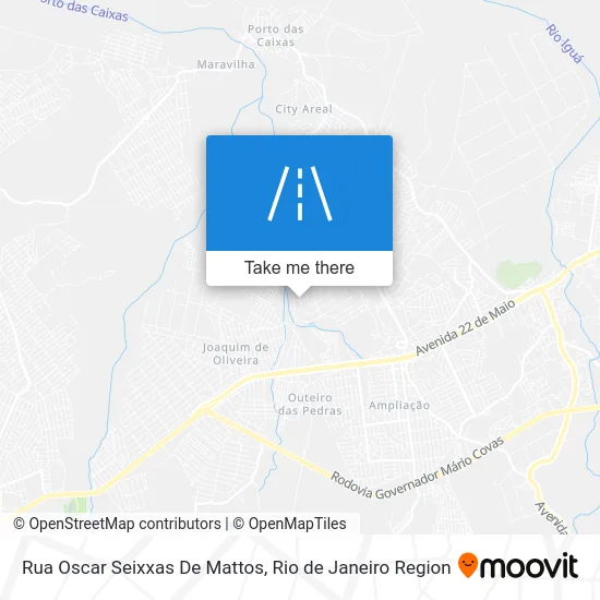 Rua Oscar Seixxas De Mattos map