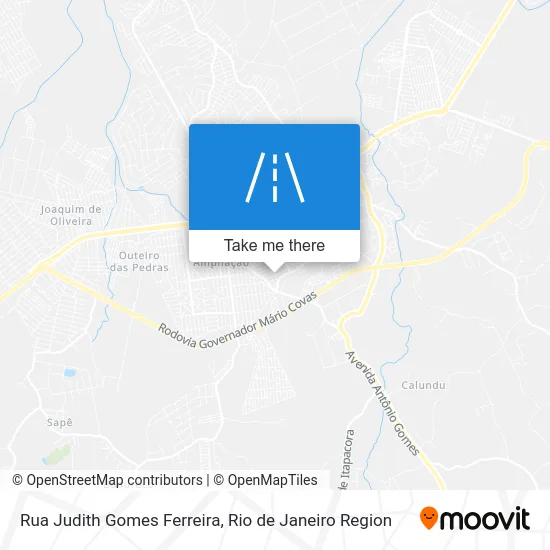 Rua Judith Gomes Ferreira map