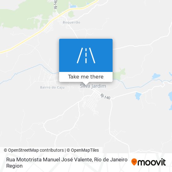 Rua Mototrista Manuel José Valente map