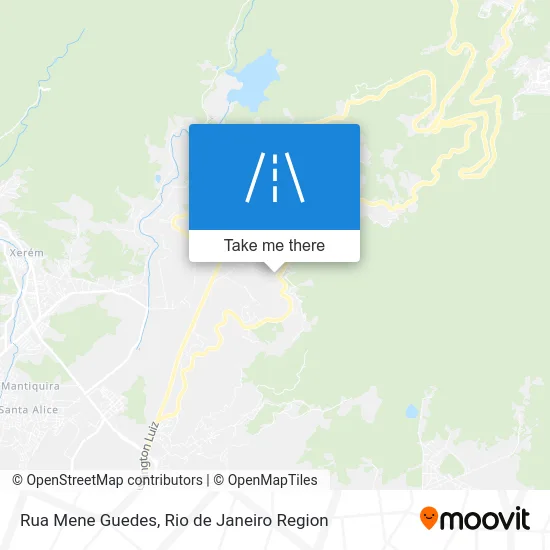 Rua Mene Guedes map