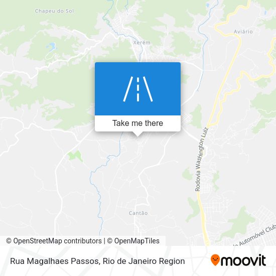 Rua Magalhaes Passos map