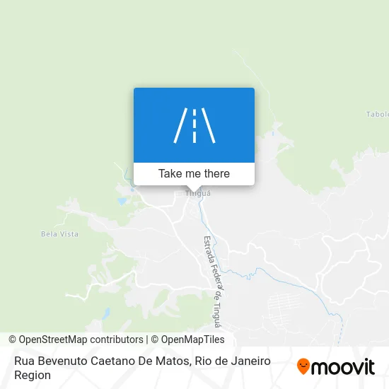 Rua Bevenuto Caetano De Matos map