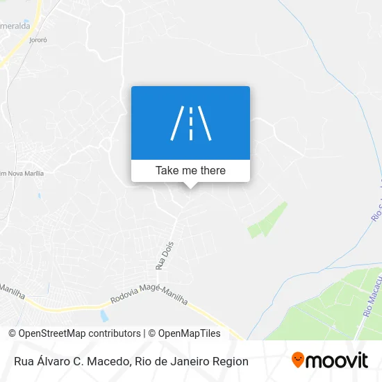 Rua Álvaro C. Macedo map