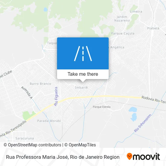 Rua Professora Maria José map