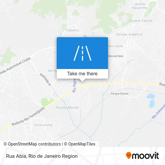 Rua Abia map