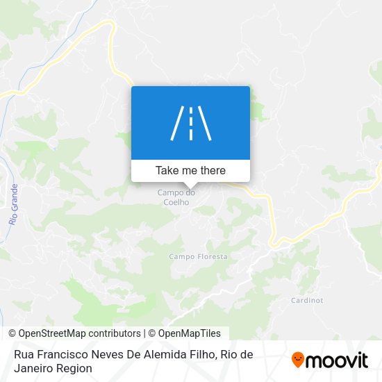Rua Francisco Neves De Alemida Filho map