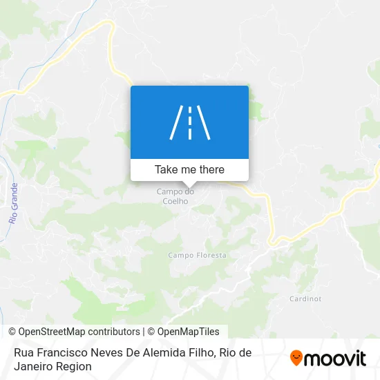 Rua Francisco Neves De Alemida Filho map