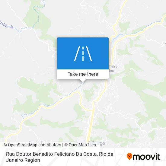 Rua Doutor Benedito Feliciano Da Costa map