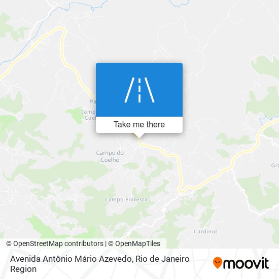 Avenida Antônio Mário Azevedo map