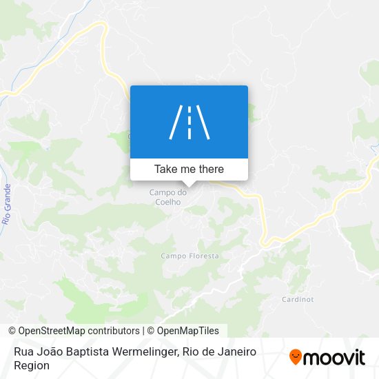 Rua João Baptista Wermelinger map