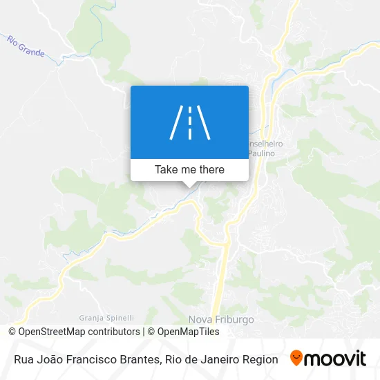 Rua João Francisco Brantes map