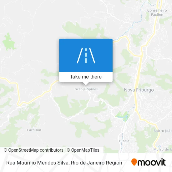 Rua Maurilio Mendes Silva map