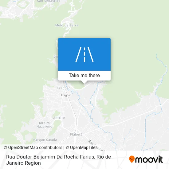 Rua Doutor Beijamim Da Rocha Farias map