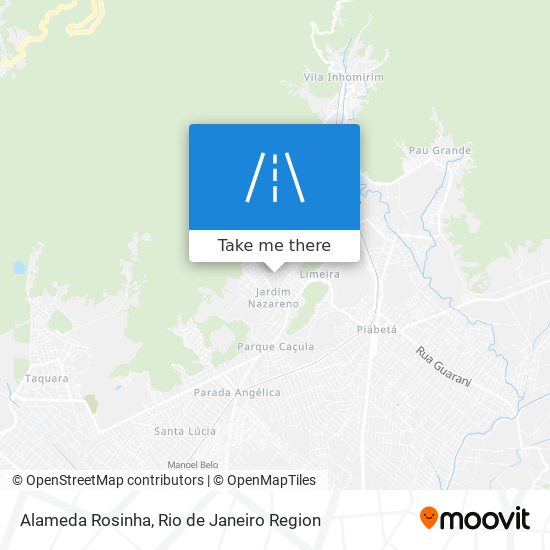 Mapa Alameda Rosinha