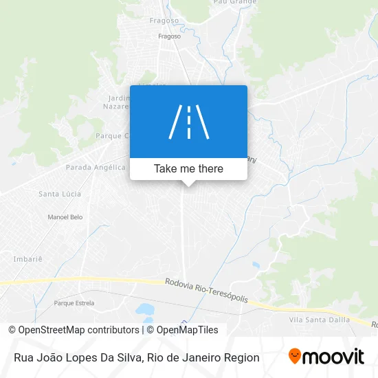 Rua João Lopes Da Silva map