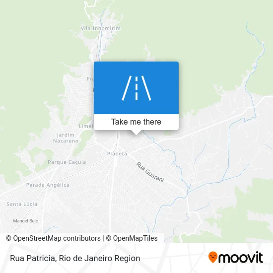 Rua Patricia map